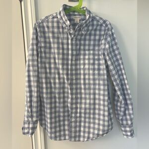 Boys checkered Long Sleeve Button Down Shirt
